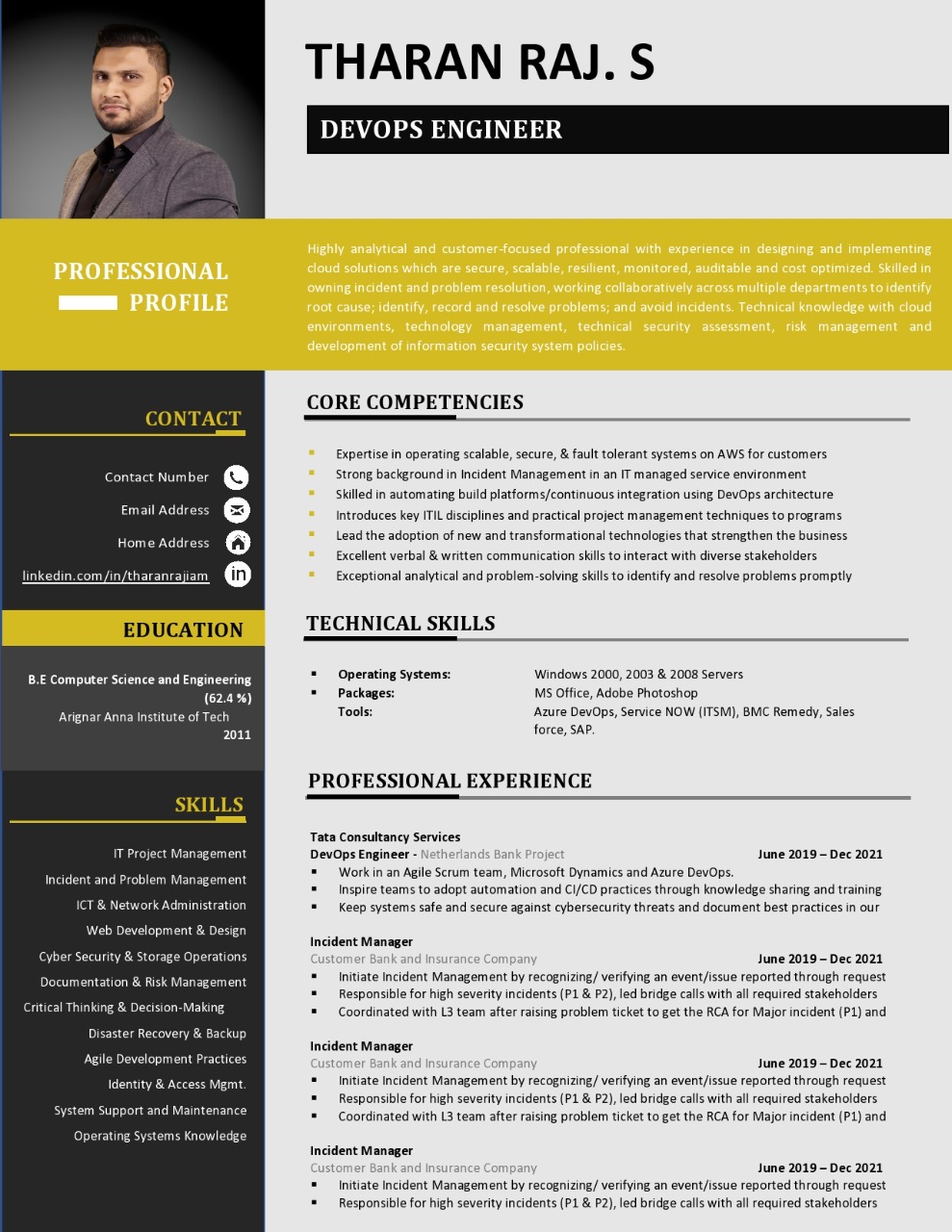 Resume Sample